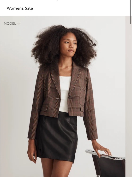 Madewell Jackets & Blazers - The Sutter Crop Blazer